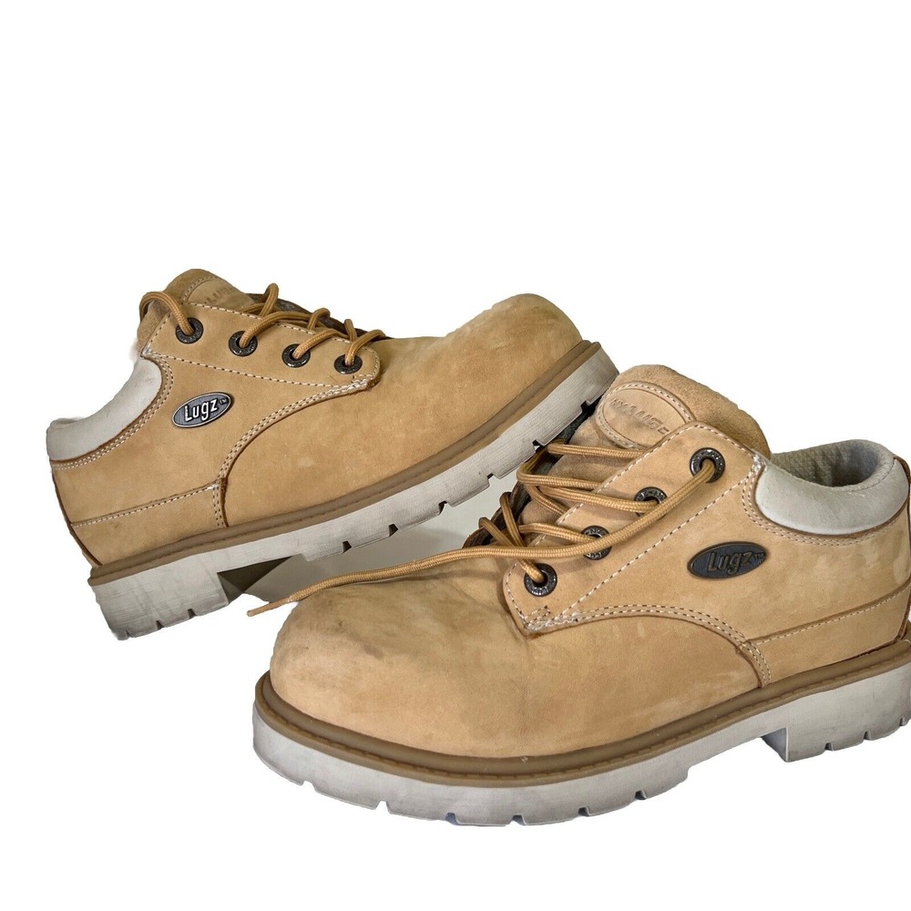 Lugz  VTG Shoe‎ Low Top Suede  Work Shoes Boots  Women's 6 Leather Upper